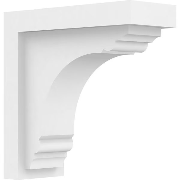Standard Warren Architectural Grade PVC Bracket, 3 1/2